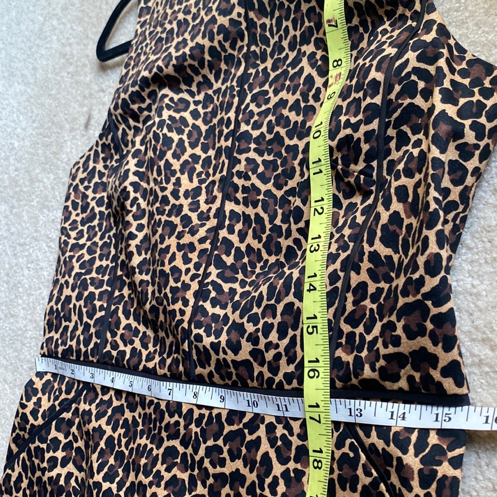 J. Crew Leopard Print Sheath Dress in Brown and Black - Picture 11 of 16